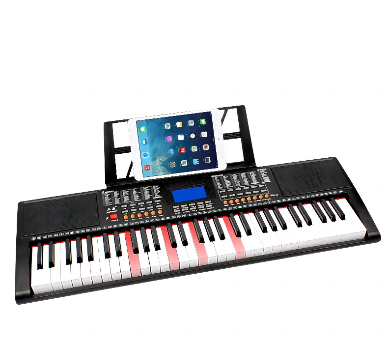 Музыкальный музыкальный инструмент BD ЖК-экран электронная клавиатура с MIDI и MP3-плеером синтезатор для фортепиано Teclado детей