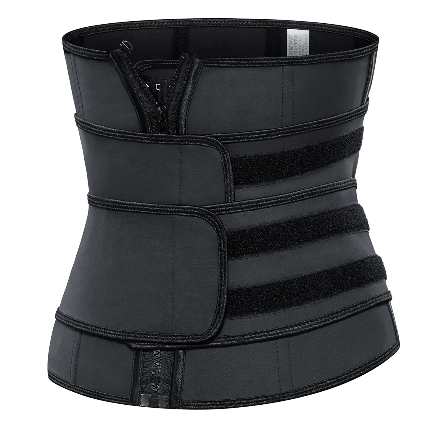 pink and black waist trainer