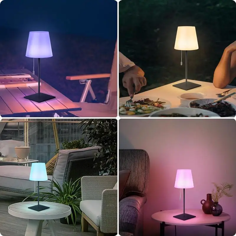 product rechargeable led table lamp bedside cable outdoor waterproof nightlight wireless table lamp restaurant table lamp-40