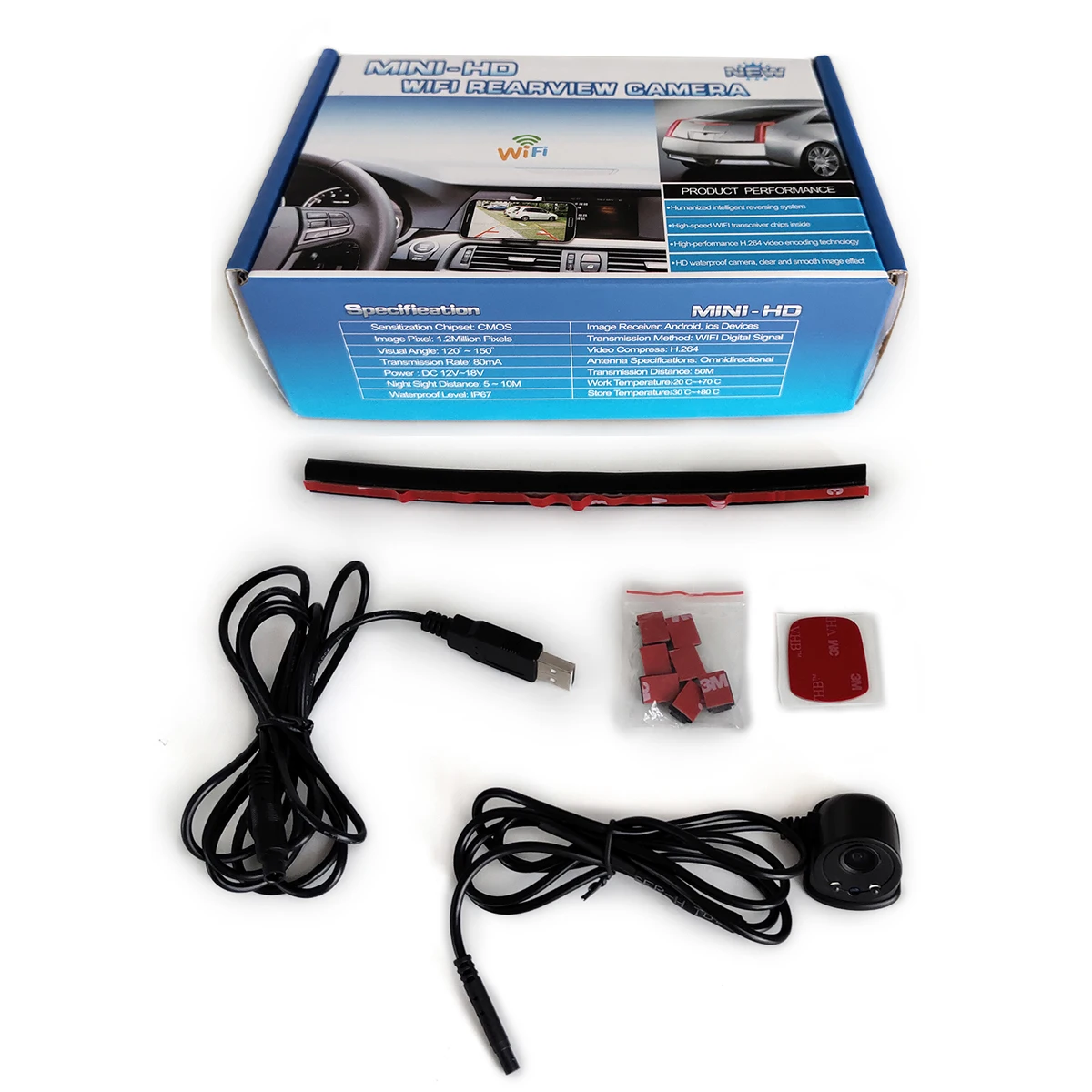Auto Electronic Mini Wireless Camera Wifi Back Up Reserve Waterproof Car Camera Side For Cars - Buy Mini Wifi,Auto Electronic,Car Camera on Alibaba.com