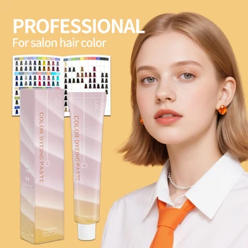 Manufacturer's Most Chosen Customizable Hair Dye Organic Professional Fade-Resistant Plant Ingredients  Hair Color