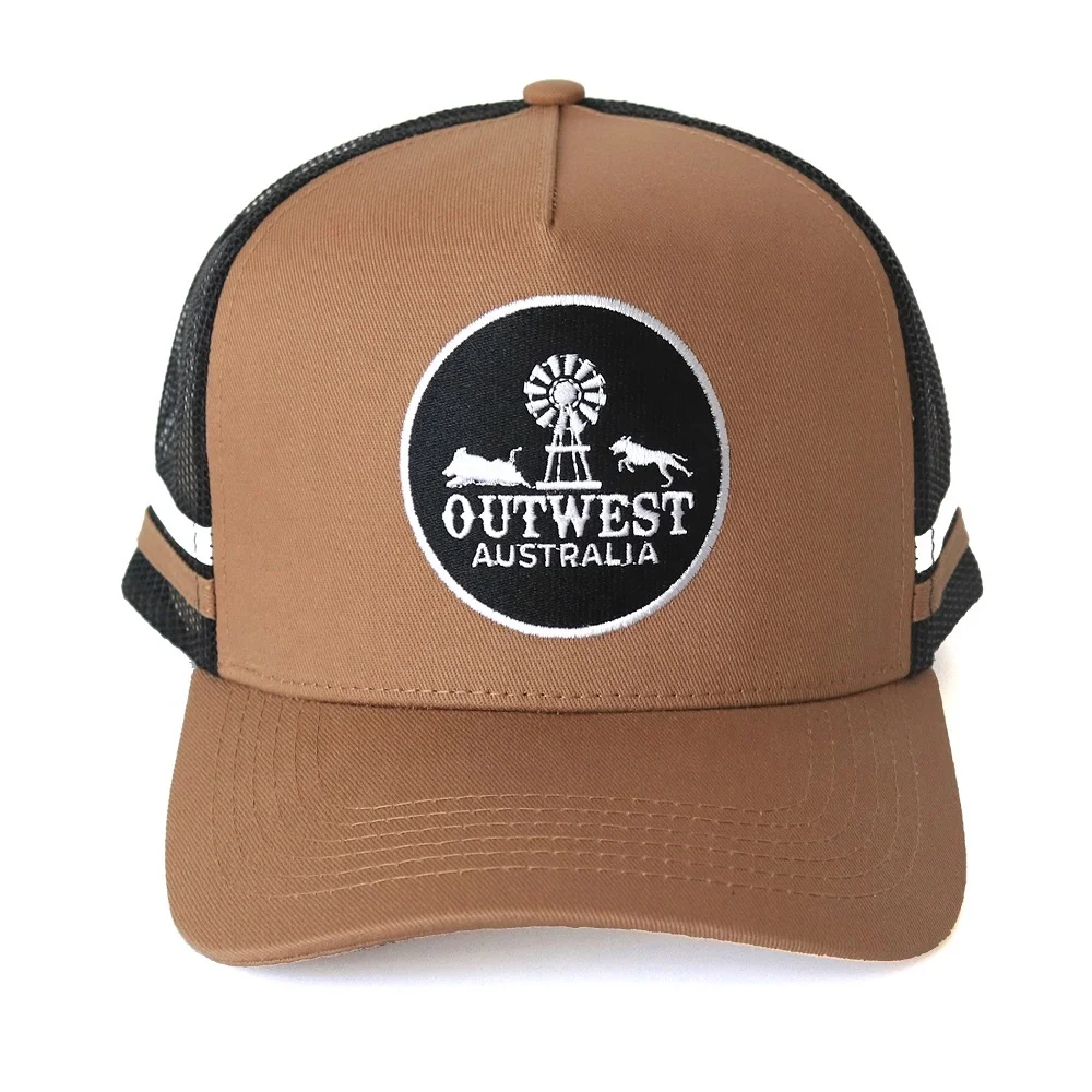 Hot Selling Wholesale Classic 5 Panel Cap With Mesh Adjustable Snapback Buckle Fashion tide Cap Trucker Cap