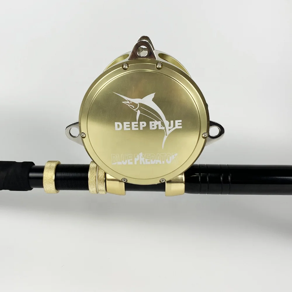 80w 5 Ball Bearings Fishing Reel for Trolling - 45kg Drag 80w 5 Ball Bearings Fishing Reel for Trolling - 45kg Drag