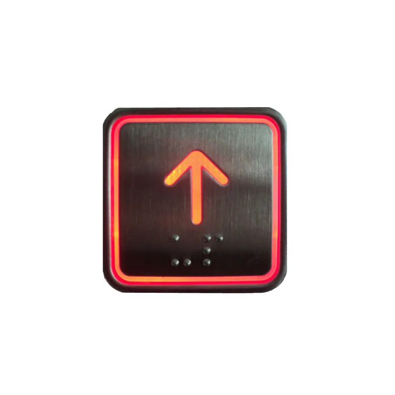 Customized Size Elevator 12mm Power Led Light Lift Touch Button
