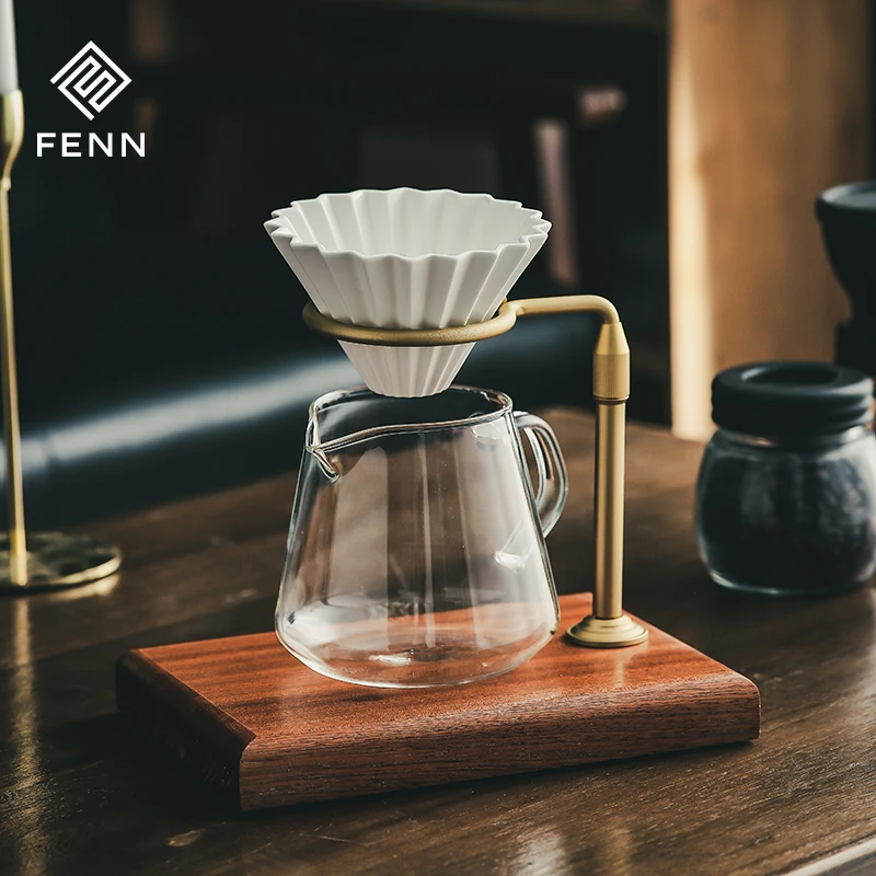 FENN popular coffee pot glass maker ice cold water tea pot hand made glass turkish coffee pot for coffee shop