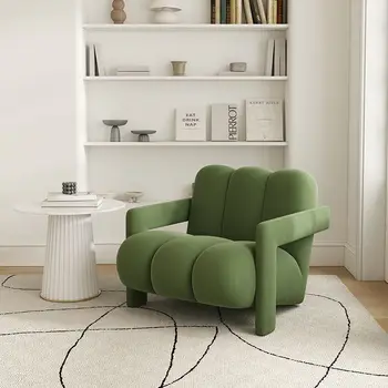 Reading Living Room Floor Lounge Chair Nordic Swivel Relax Single Hotel Designers Chair Designers Muebles House Furniture