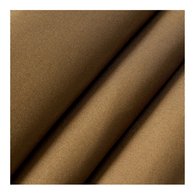 Vải gabardine chéo 100% polyester 150D không thấm nước được phủ PU cho đồng phục