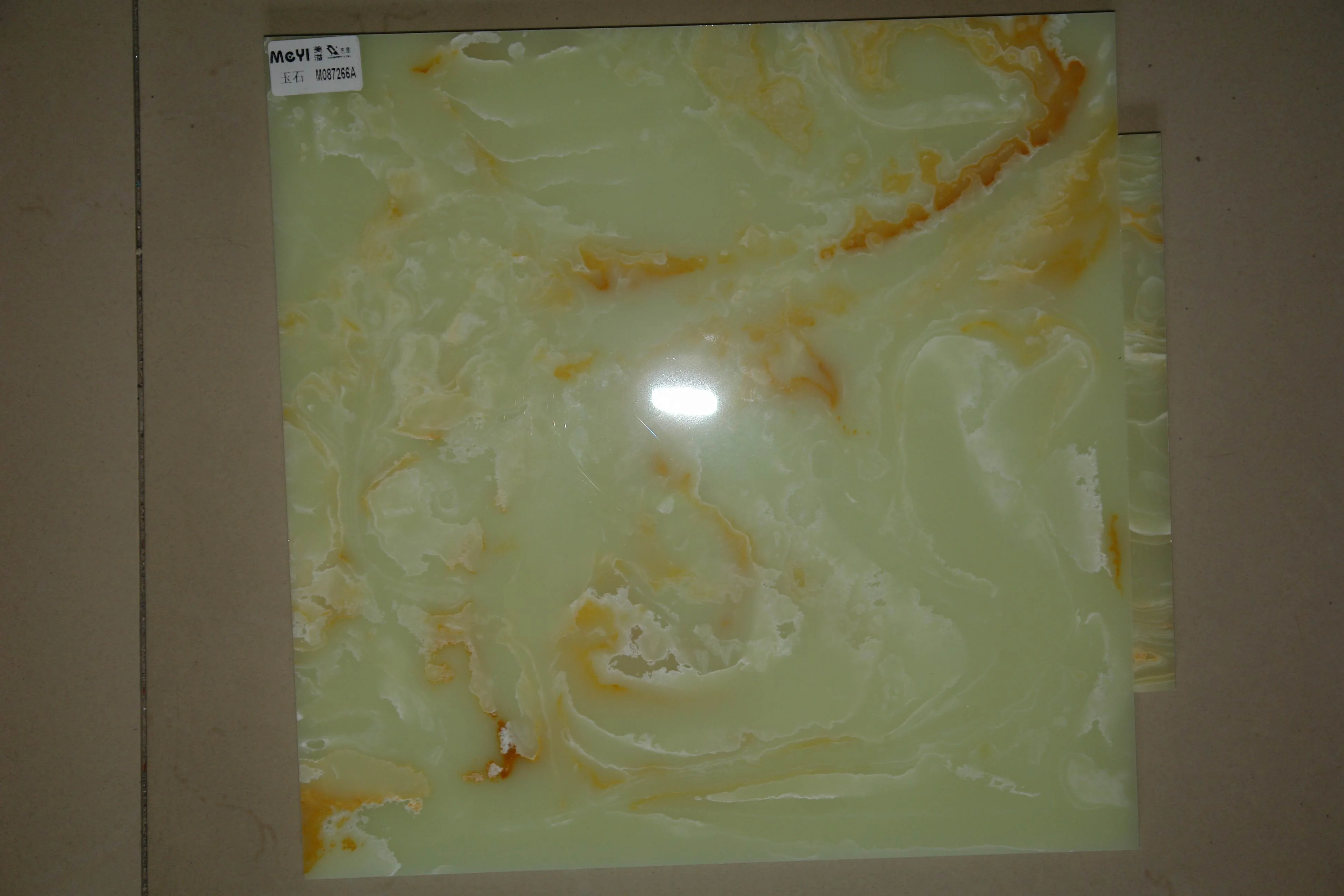 Alabaster Green Onyx Stone Slabs Translucent Backlit Marble Sheet