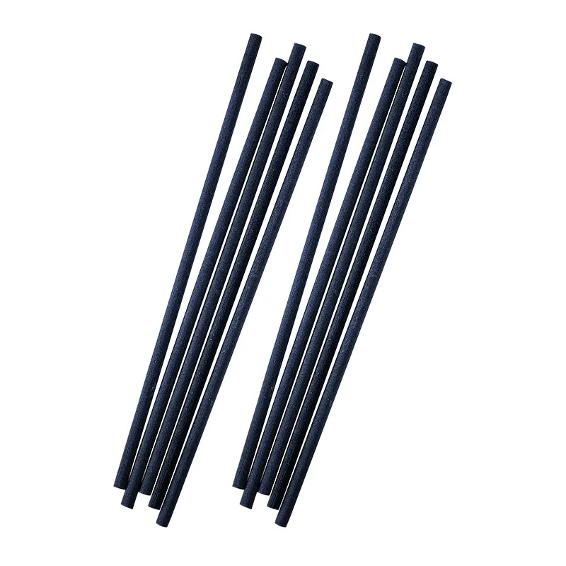 Customizable Various Sizes Low Price Black Fiber Stick Fragrance Diffuser Rods for Reed Diffusers Sticks