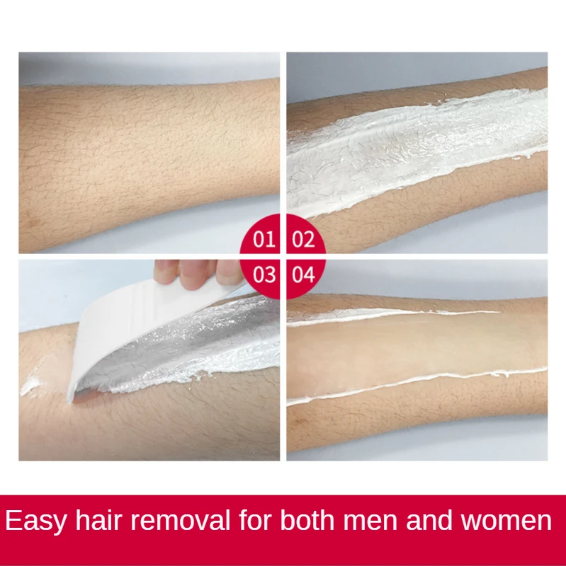 
Ready To Ship Not Permanent Skin Care Depilatory Cream Men Women Hair Removal Cream 