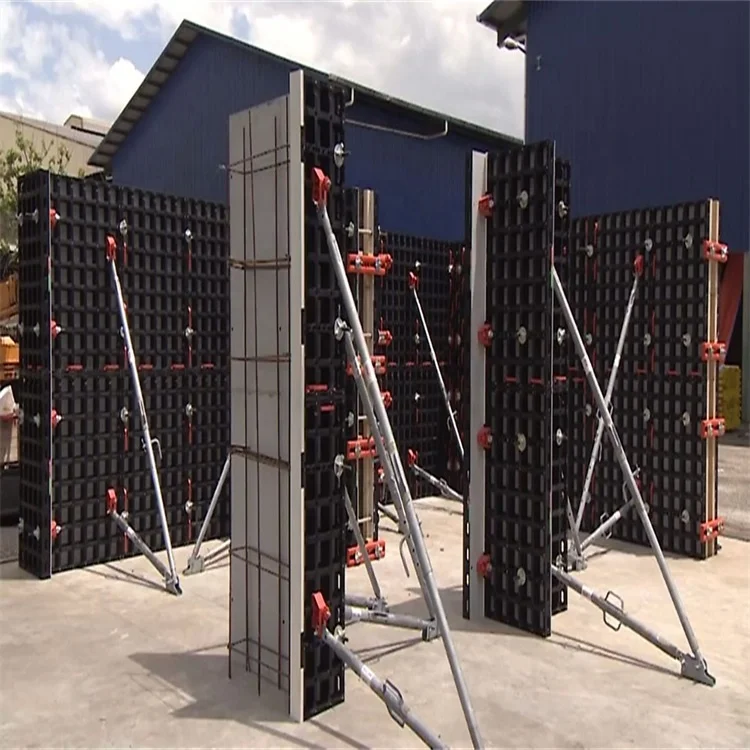 Circular Concrete Column Formwork Construction Plastic Adjustable for Building Project Plastic Formwork System