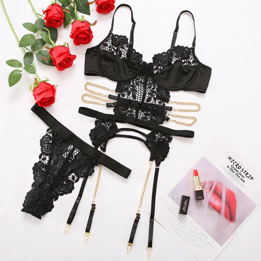 Women Lingerie Sexy Embroidery High Quality