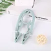 Blue opp bag individually wrapped (with clip)