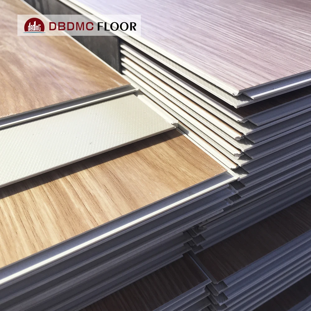 Modern Design Plastic Click Laminate Flooring AC4 Wear Resistant for Hotel Use