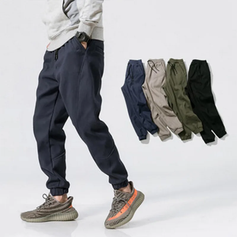 Men's Casual Pants Youth Pure Color 