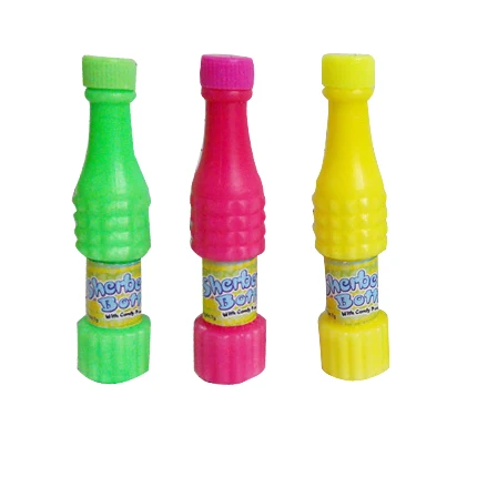 Small Cola Bottle with Sour Powder Candy