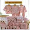 18 pcs Pink of four season