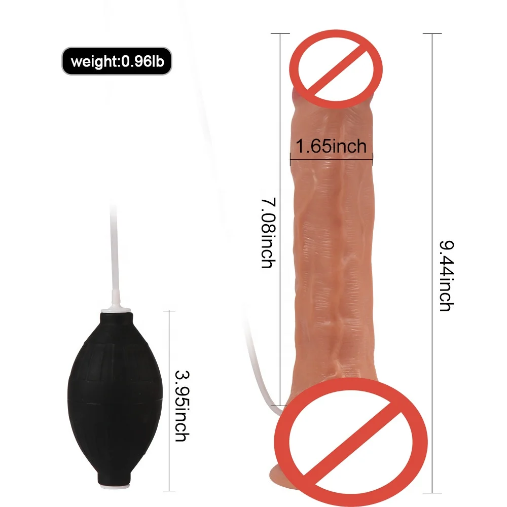 Wholesale Hot sale super big realistic dildo ejaculation artificia penis pump enlargement PVC big cock man sex toy for woman From m.alibaba pic pic