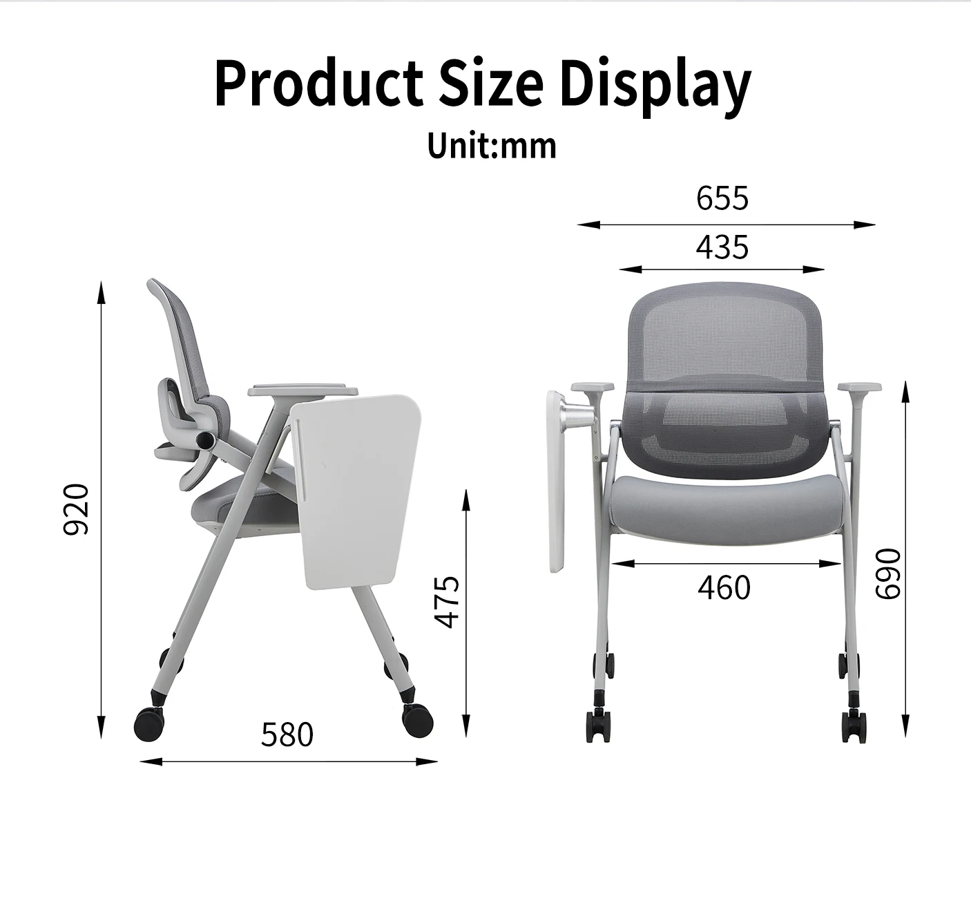Product dimensions