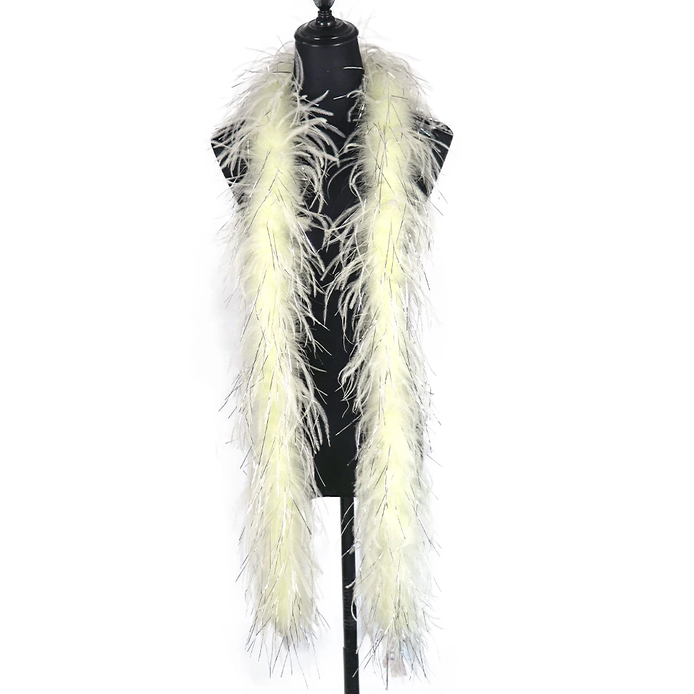 Boa Costume Dress Accessories Decorated Ostrich Feathers Boa 2ply 4ply