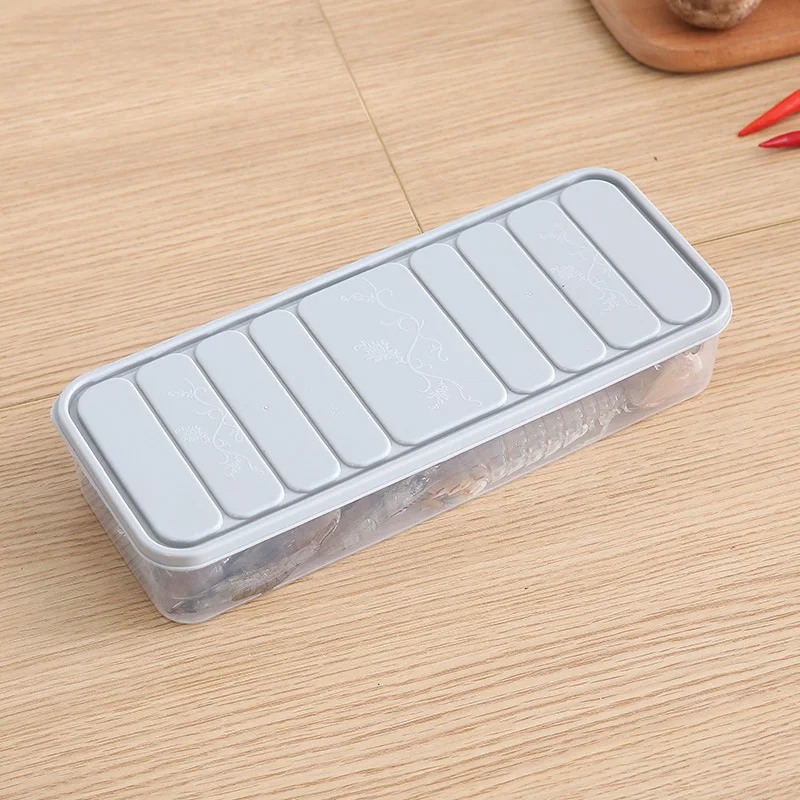 Factory Hot Sale Vegetable Fruits Fresh Organizer Box Bpa Free Plastic Refrigerator Food Storage Box With Lid supplier