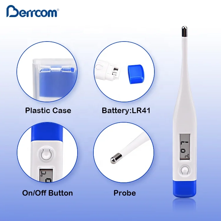 Berrcom Quick Reading Digital Waterproof Oral Thermometer