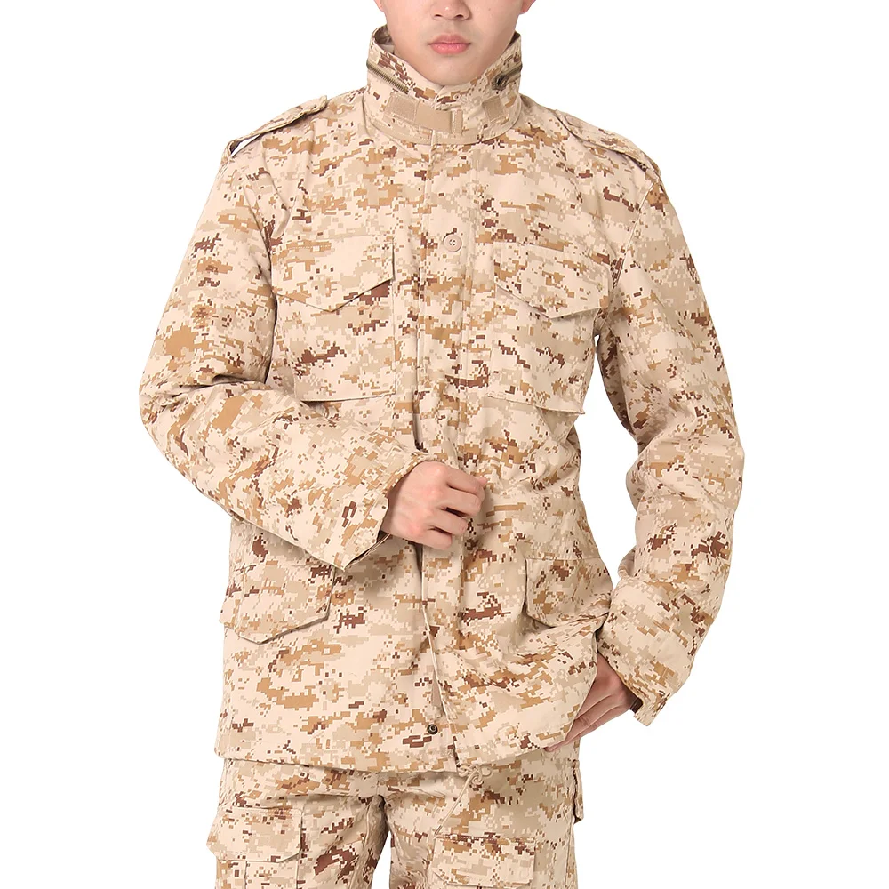 Tactical Digital Desert Camouflage Color Waterproof Combat Jacket