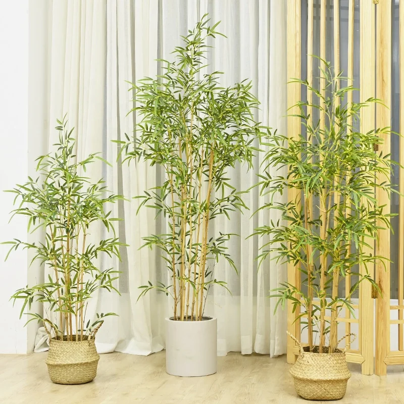 High Quality Artificial Bamboo Plants Home Hall Hotel Decoration 0.9m 1