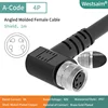 M8-A-4 female angle shield