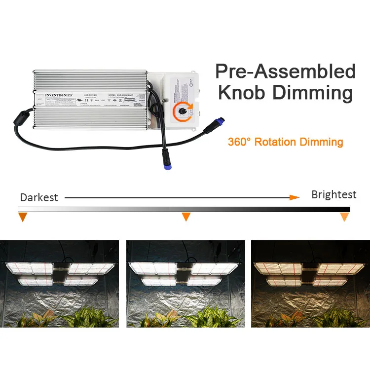 Meijiu Lighting Grow Kit, QB648 Samsung Lm301h Board Best Selling