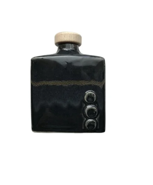 Bouchon De Vin Céramique Peinte Main Vert Madam Stoltz | La