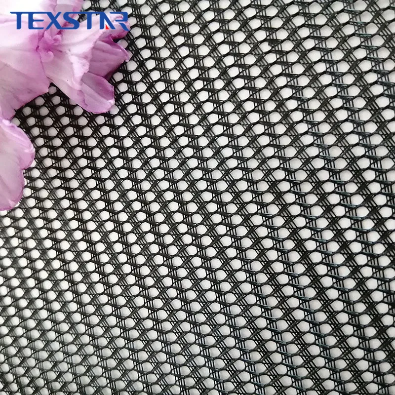100% Polyester Stiff Hard Mesh Fabric for Hats Caps Mesh for Cap