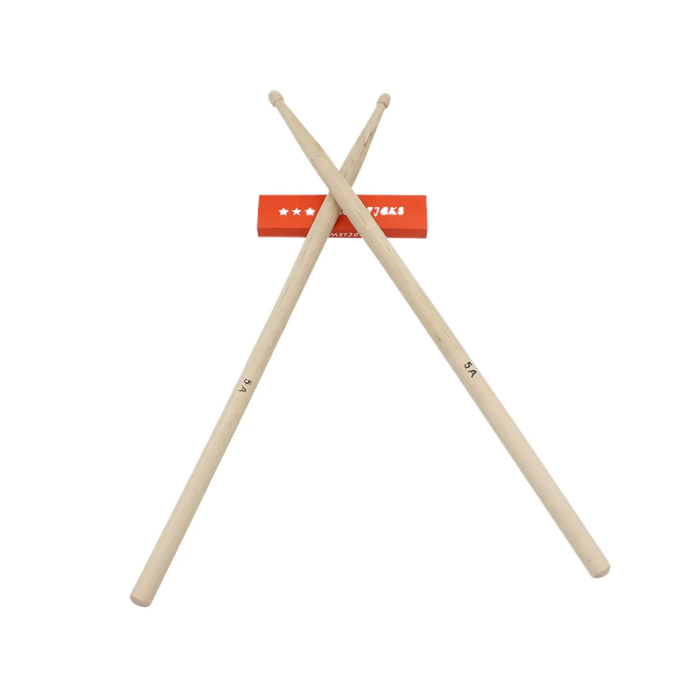 Оптовая Продажа с фабрики аксессуары для музыкальных инструментов профессиональные прочные кленовые палочки 5А