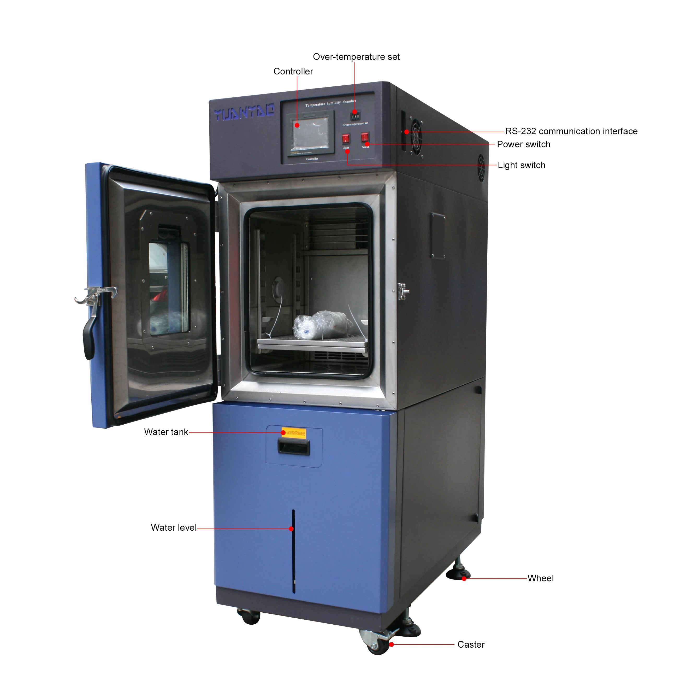 Programmable Temperature And Humidity Test Chamber Environmental ...
