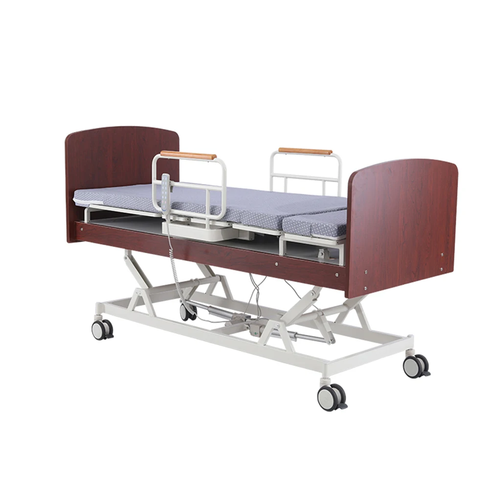 Motorized Rotation Infusion Medical Bed-Five-Function Therapeutic Equipment Mattress Stainless Steel Foldable 3-Year Warranty 4