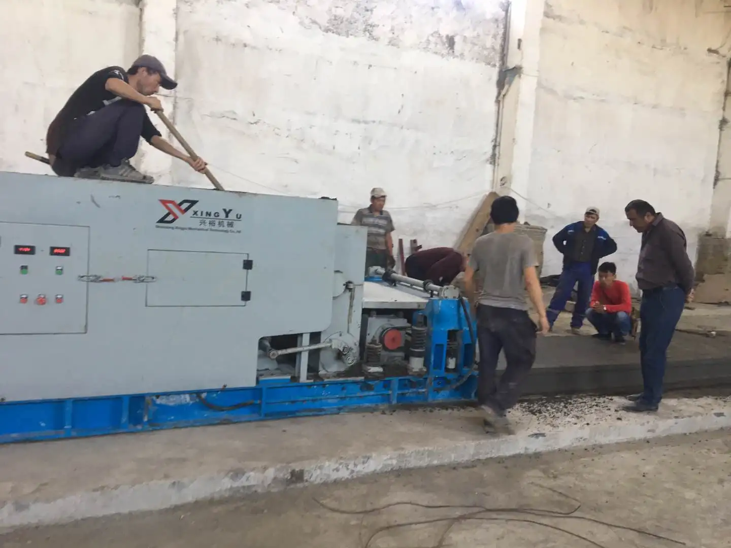 Automatic Prefab House Concrete Hollow Core Slab Machine