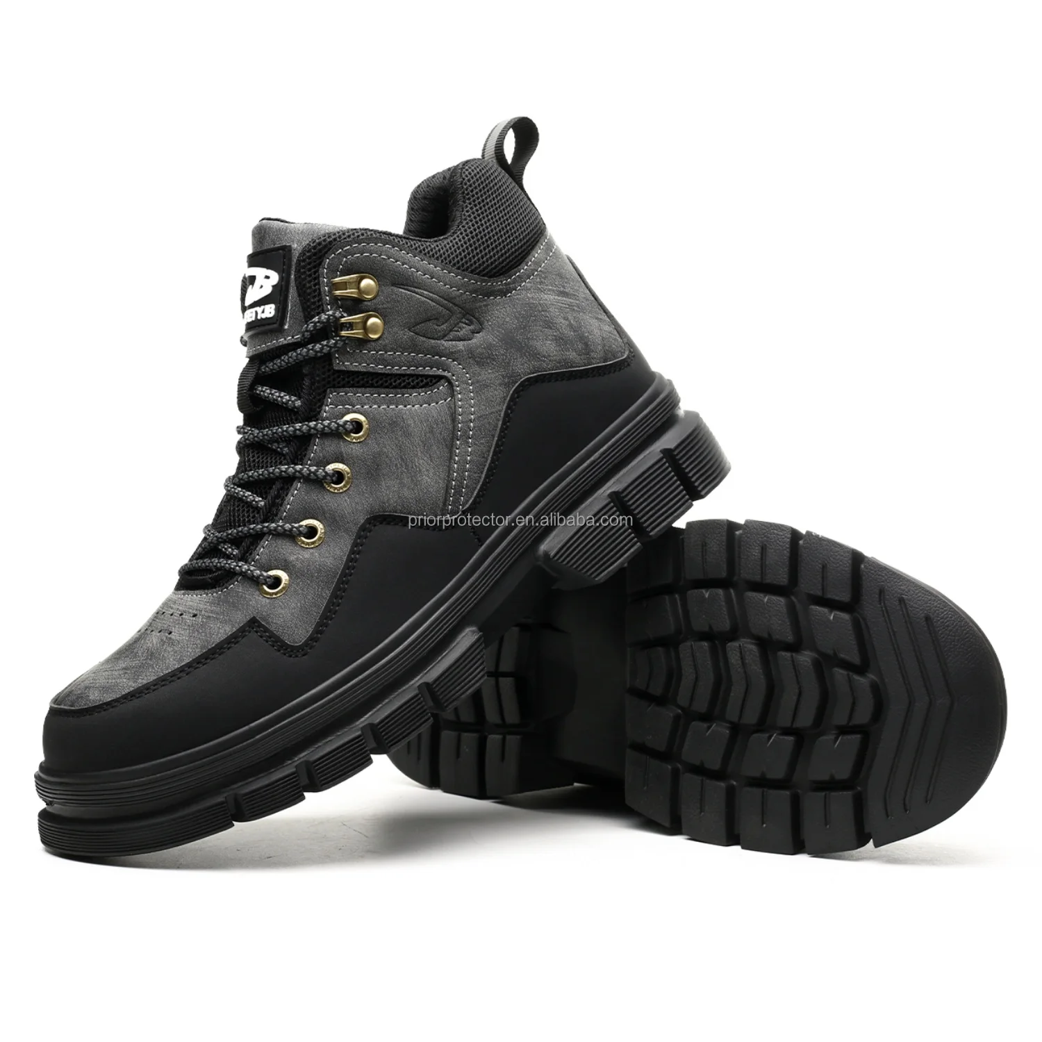 2026 Latest Ergonomic Nail Proof Mesh Lining Steel Toe Safety Shoes Trainers Anti Slip Hiking Construction Unisex Good Quality