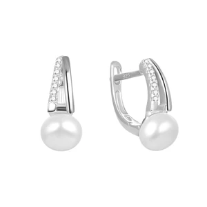 Fresh Water Pearl 925 Sterling Silver Bohemian Clip on Fashion Earrings
