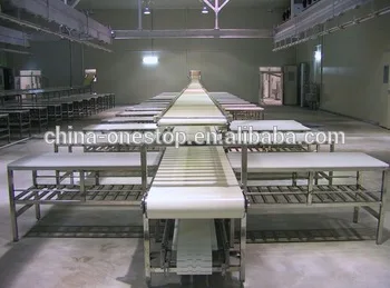 Full set of halal cattle slaughterhouse meat cutting machine assembly line