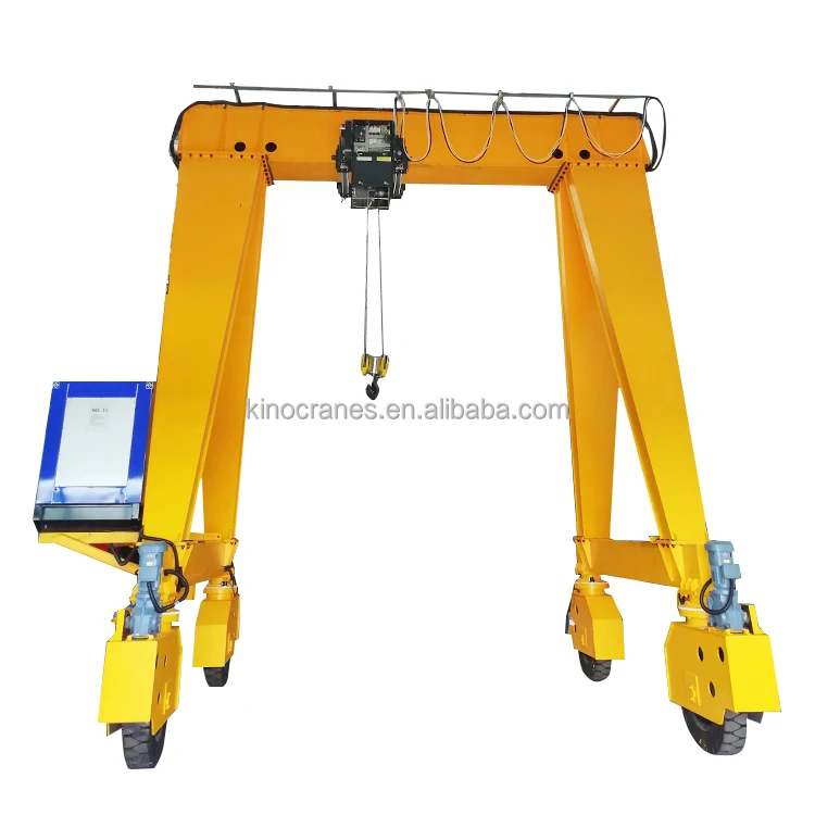 Ce Approved Customized Trackless Mobile Rubber Tyred Gantry