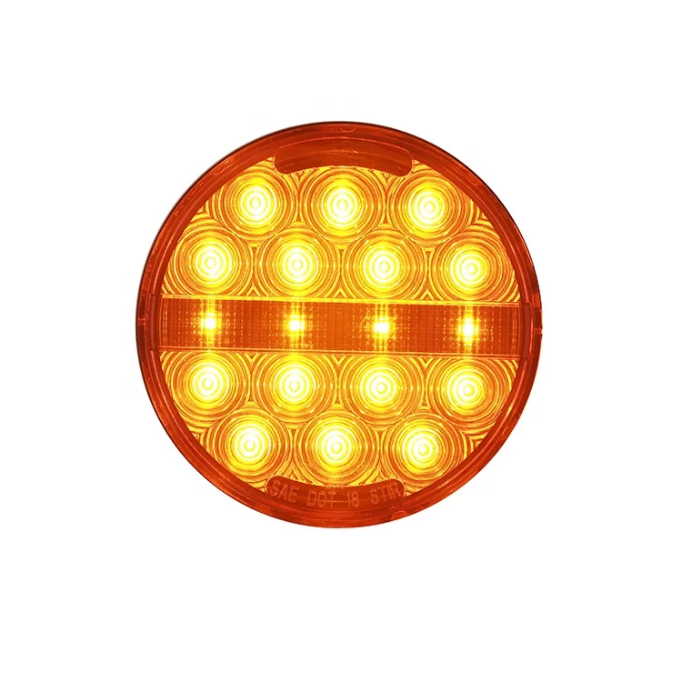 Vehicle Slim LED Truck Light Heavy Duty Tail Lamp Turn Stop Signal Lights Fit Truck Trailer Tractor