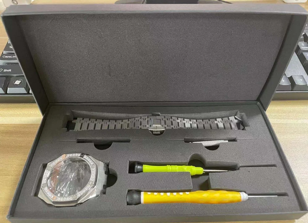  Новое поступление G SHOCK GA2100 ремешок для часов и чехол матовая сталь пескоструйная обработка