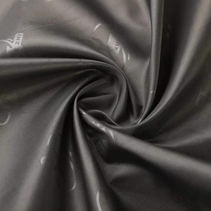 New Design 100 Polyester 190t Taffeta Waterproof Embossed Fabric
