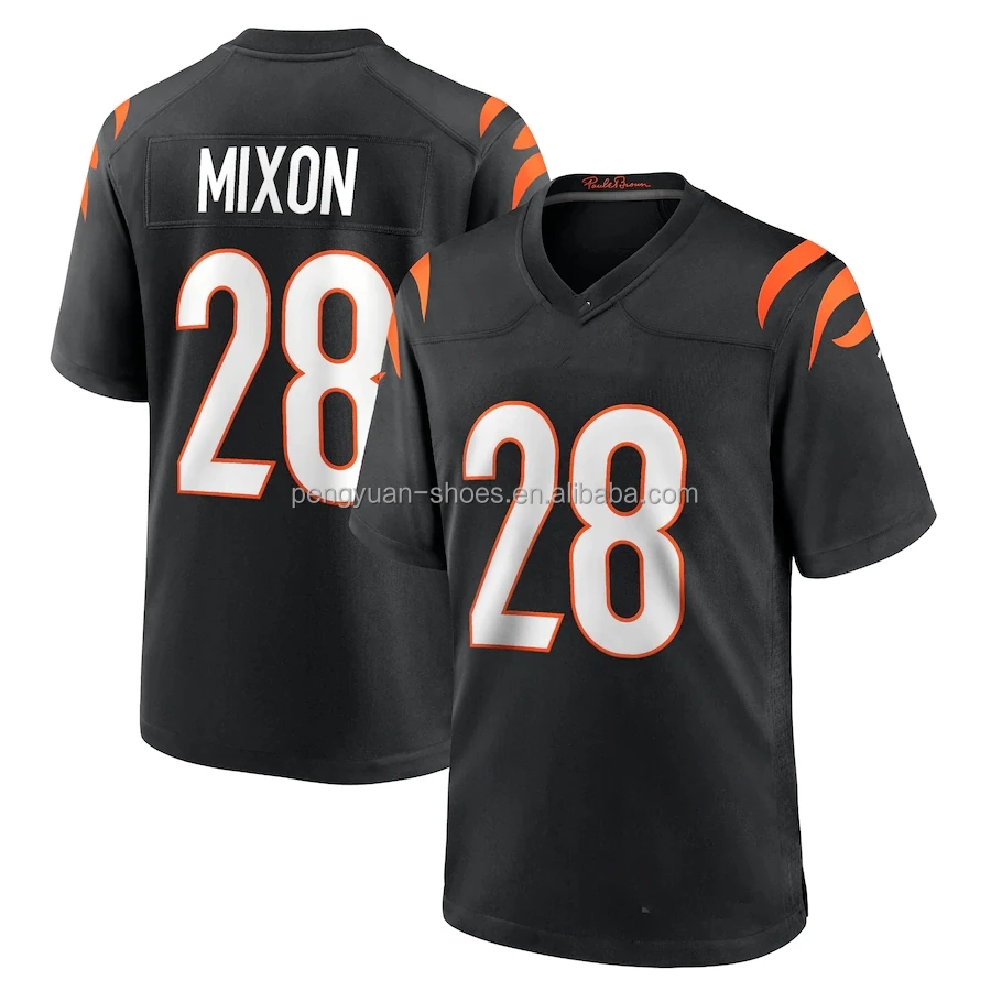 Wholesale Custom #1 Ja'Marr Chase #2 Evan McPherson #9 Joe Burrow #28 Joe  Mixon Jersey Embroidered American Football Sweater Winter Hoodie From  m.alibaba.com