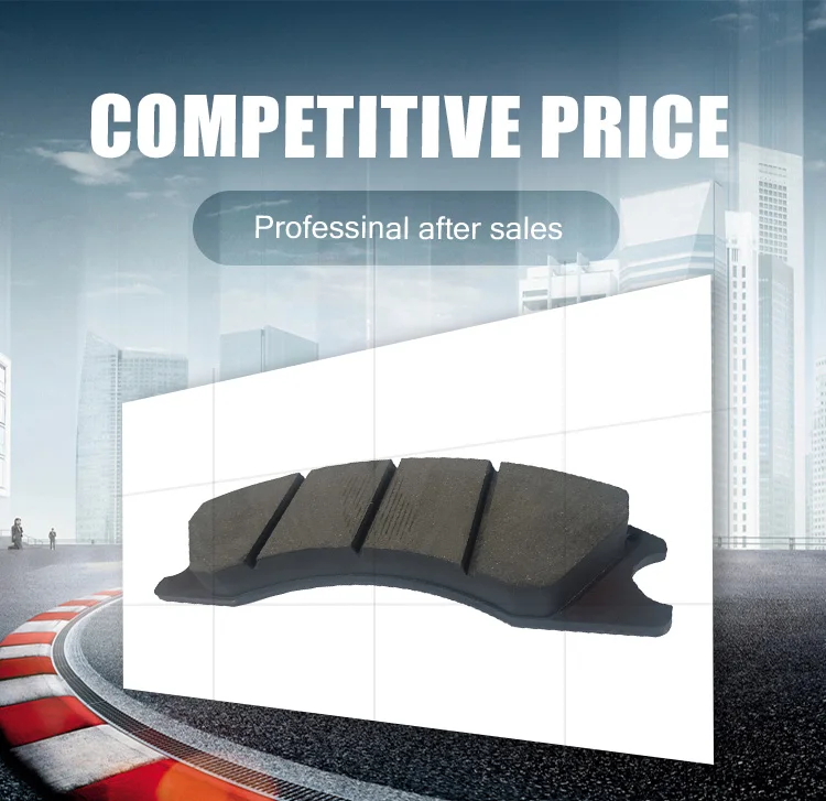 Dump Truck Parts Brakes Pads Heavy Truck Brake Pads For Belaz Sino