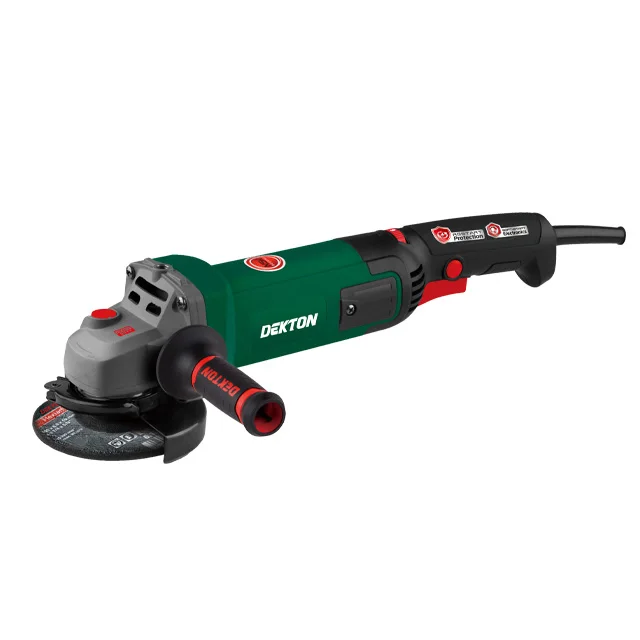 Dekton-S13302-01-115/125mm 1300W Professional Angle Grinder Machine-C&U(S&F) Bearings Inside.