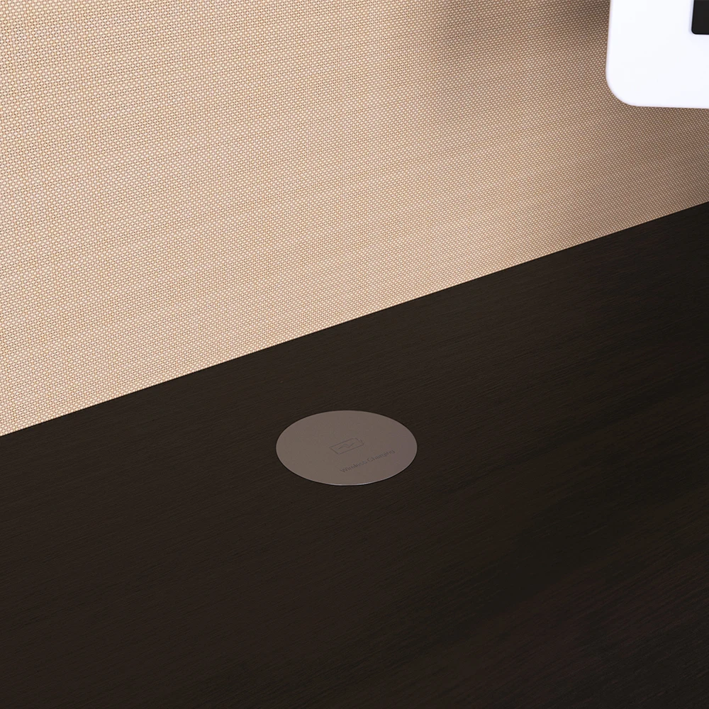 Universal Wireless Charger Installation Conference Tables Grommet Hole Office Desk Charging Wireless