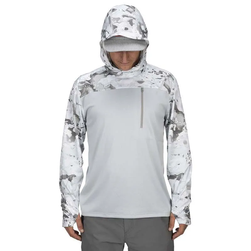Chemises de pêche de tournoi de Sublimation de performance des hommes sur mesure upf Protection sweat à capuche de pêche chemises de poisson à séchage rapide 744_voghion.com
