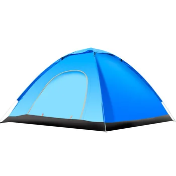 Hot seller Camping outdoors Wholesale Double Single Door Quick Open Park lawn Tent JO-Z001