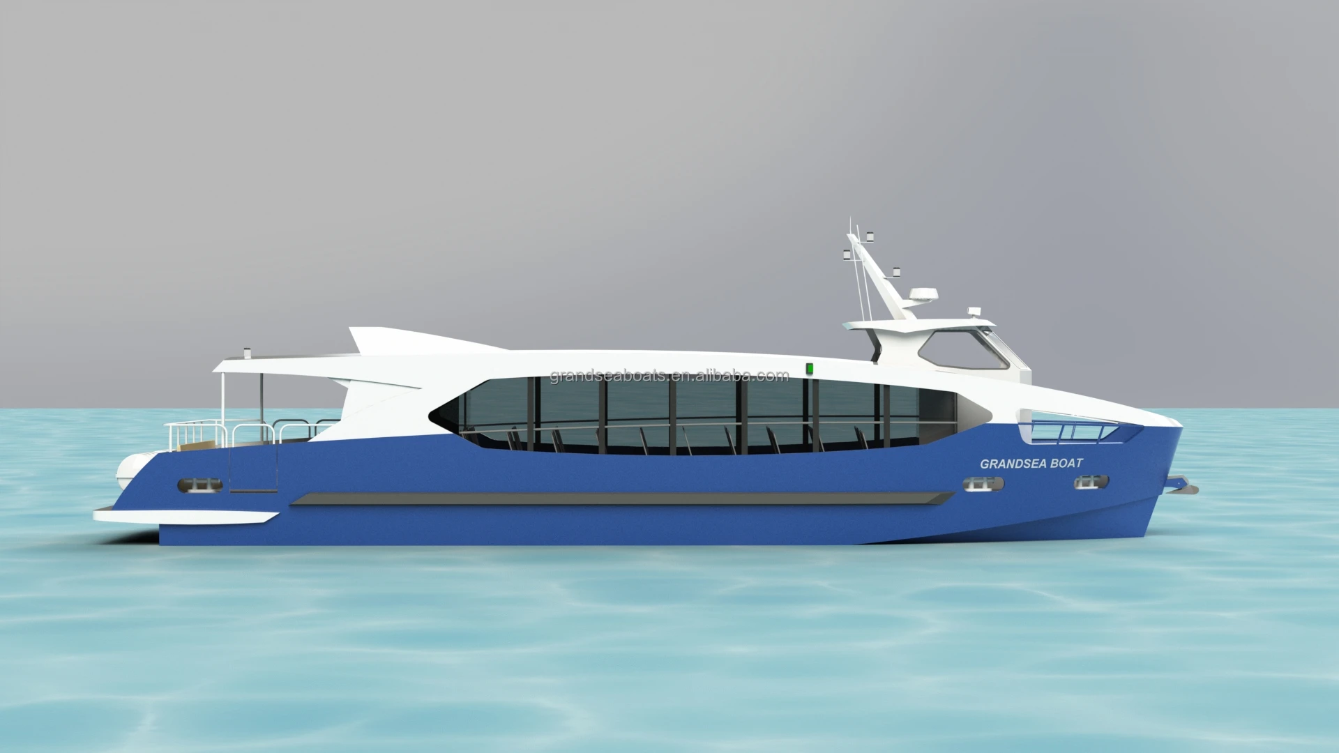 Grandsea Aluminum Ferry Boat Passenger Boat For Sale Sea Coastal Sea ...